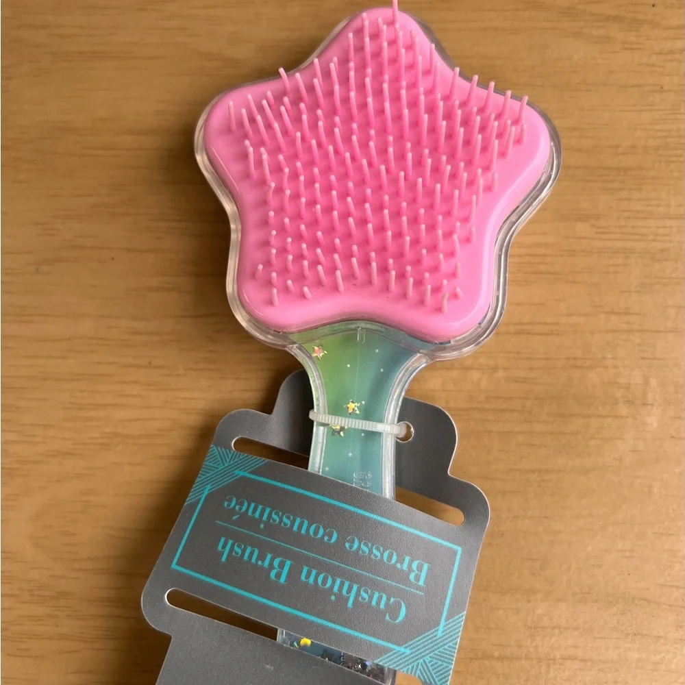 Girls Unicorn Hair Brush | Detangling Air Cushion Comb, With Sparkling Confeti